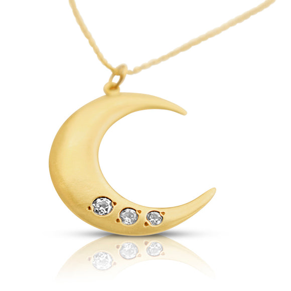 Lighting Moon Necklace