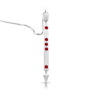 Ruby Scepter Necklace
