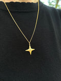 Model wearing the Magical Star Necklace