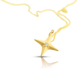 Magical Star Necklace on white background