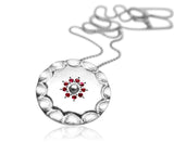Ruby Shield Necklace - b.Tsaritsa
