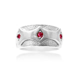 Ruby Crown Ring - b.Tsaritsa