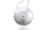 White Diamond Shield Necklace - b.Tsaritsa