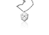 Shield Charm Necklace - b.Tsaritsa