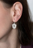 Black Diamond Shield Earrings - b.Tsaritsa