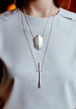 Diamond Sword Necklace - b.Tsaritsa